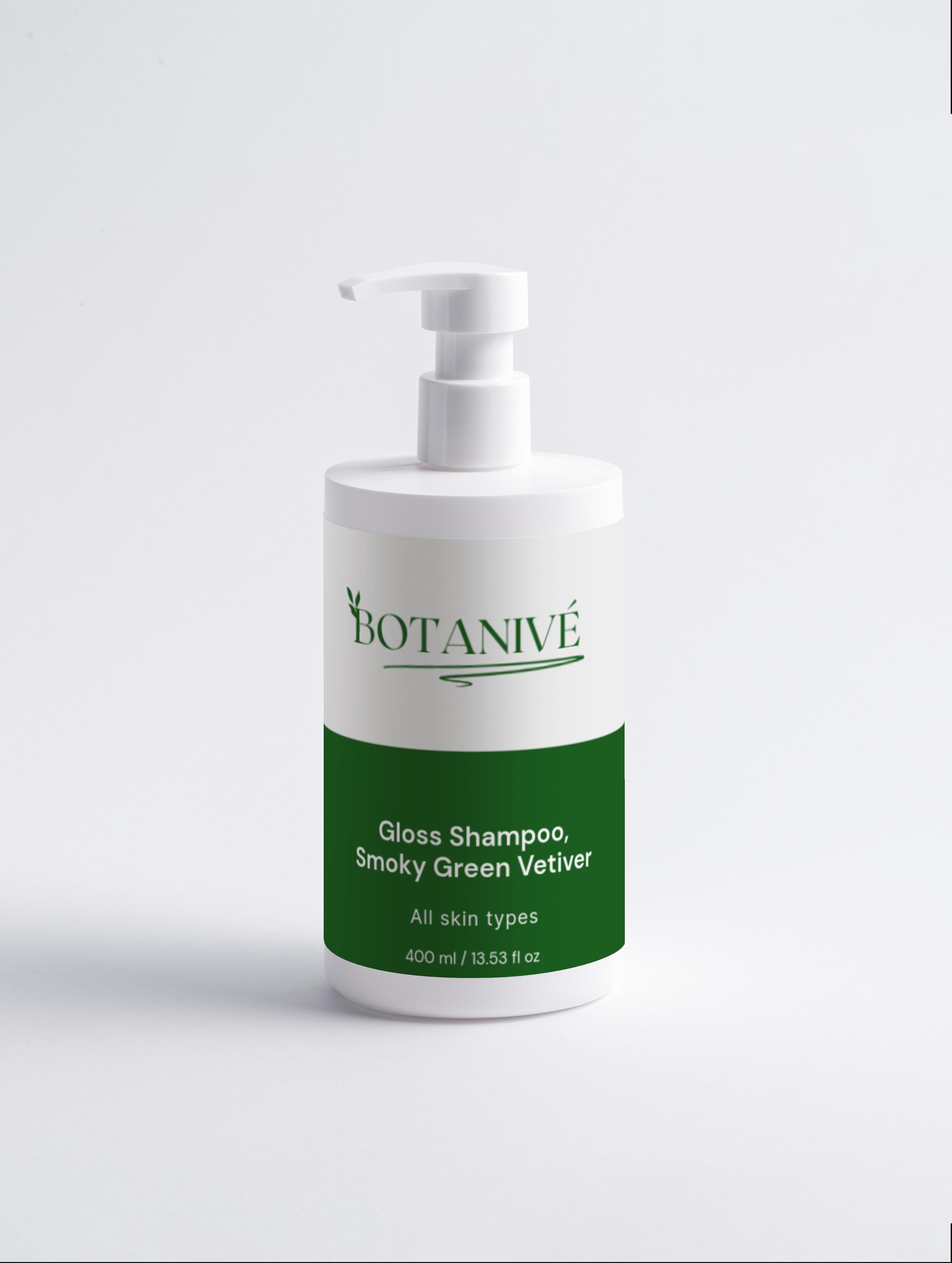 Gloss Shampoo, Smoky Green Vetiver