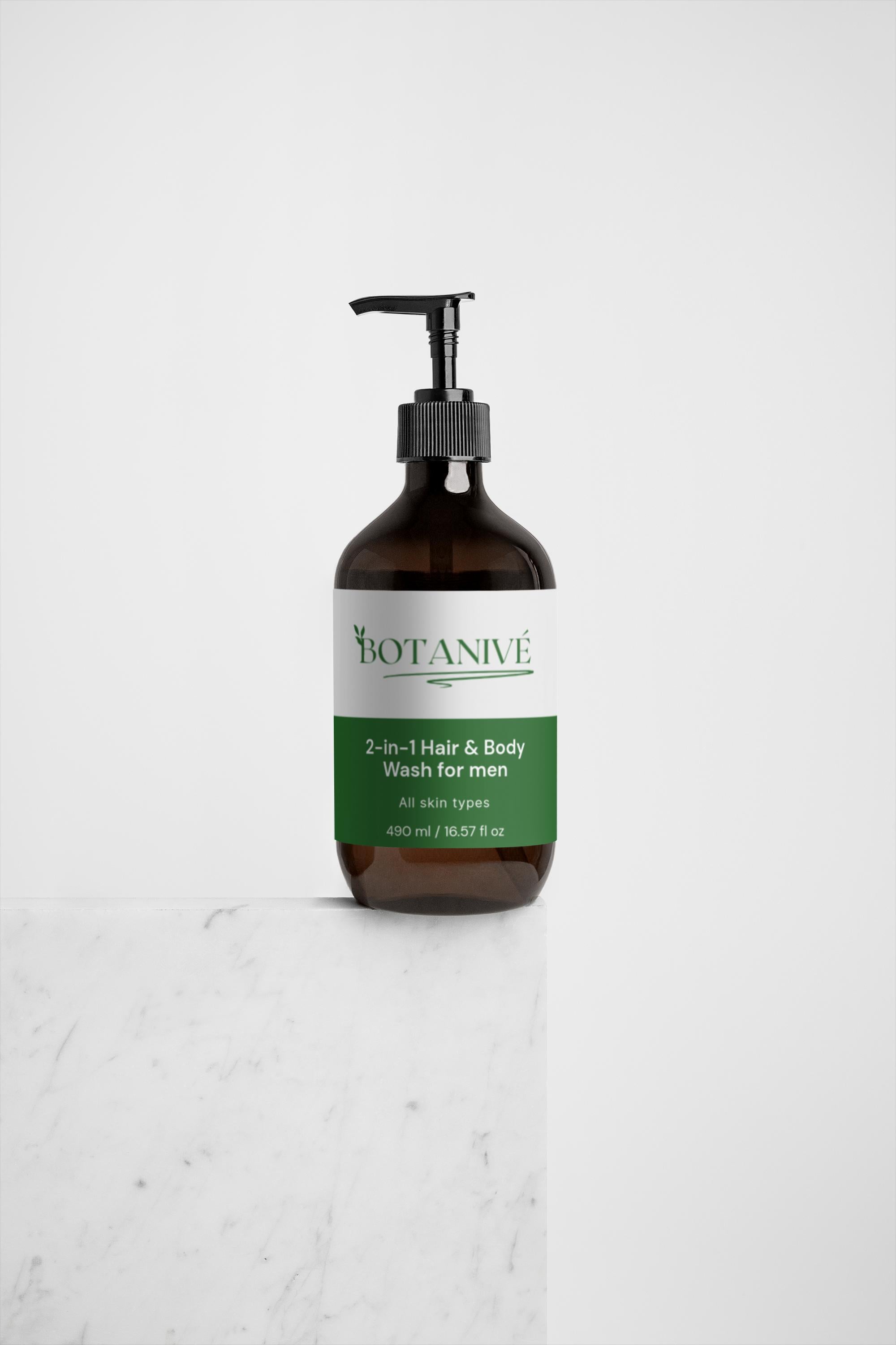 2-in-1 Hair & Body Wash for men