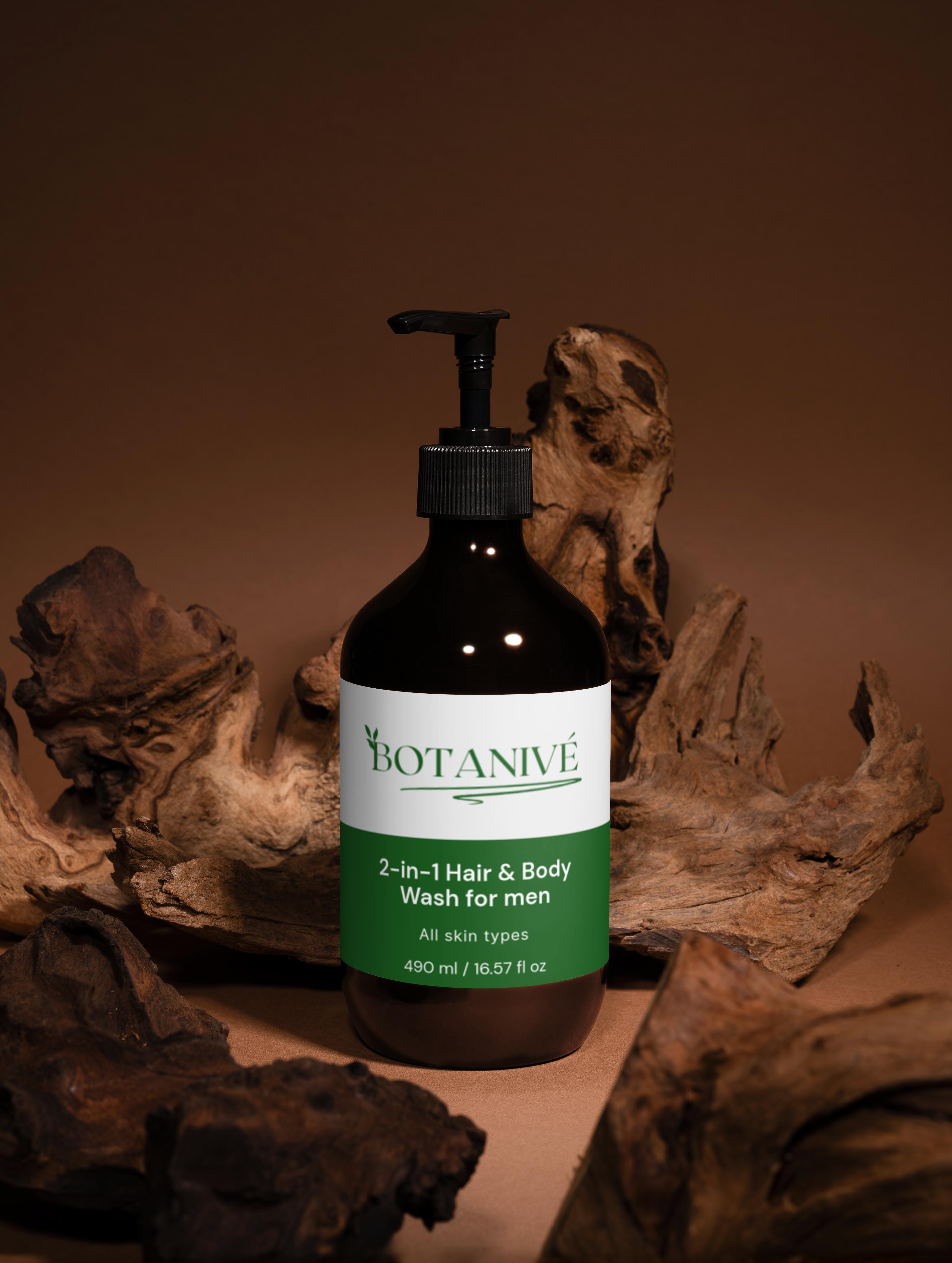 2-in-1 Hair & Body Wash for men