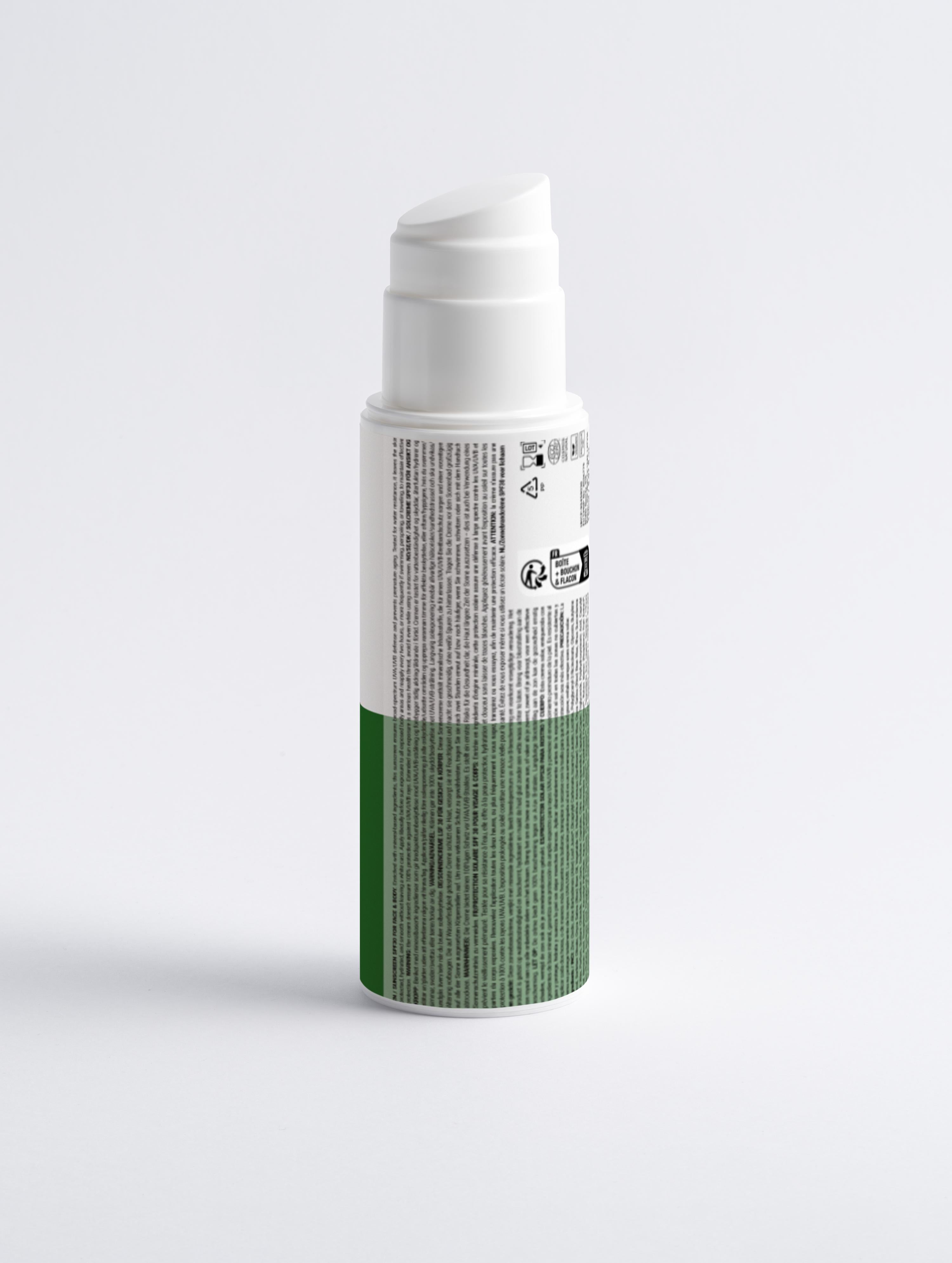 Mineral Sunscreen SPF30 for Face & Body, no tint