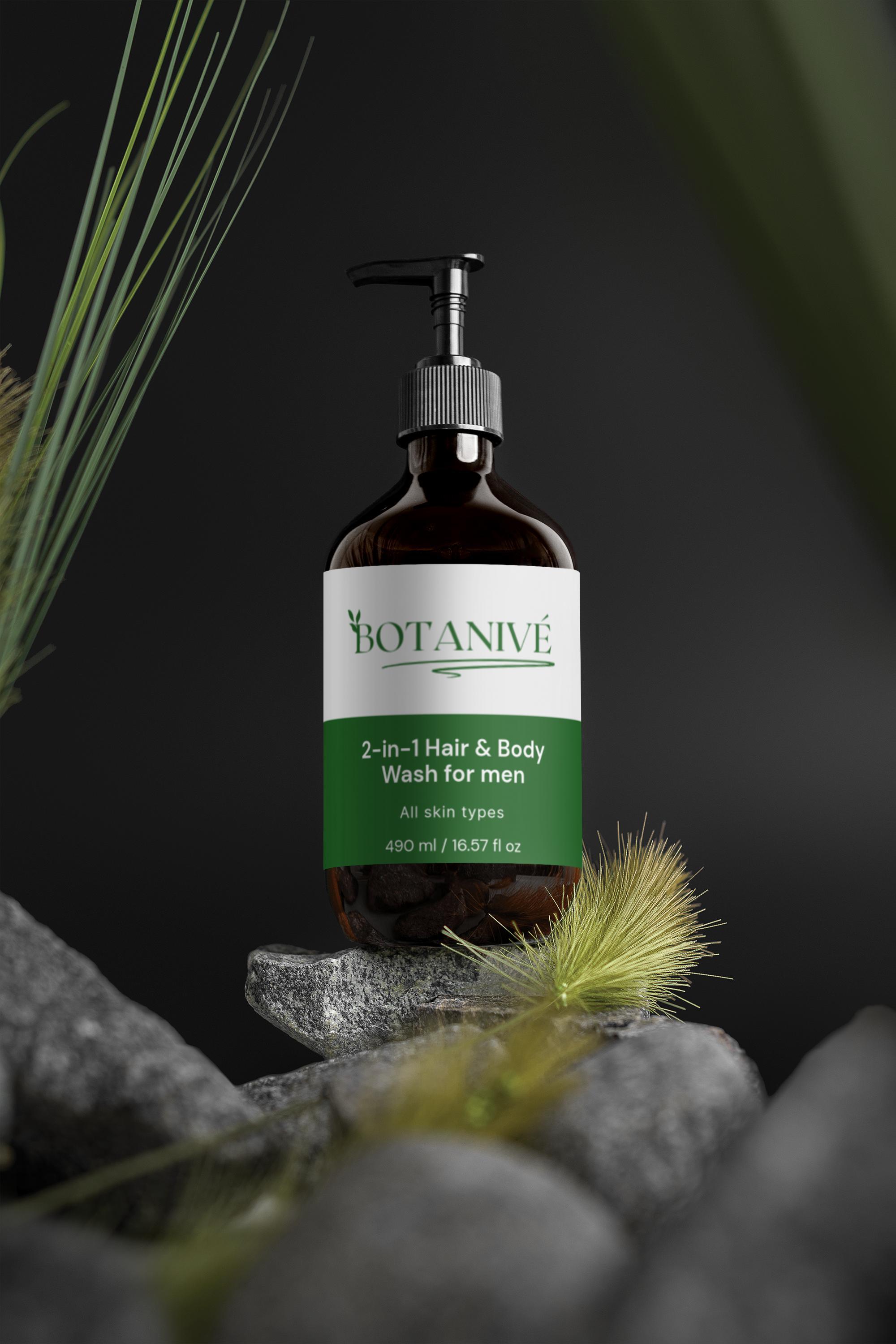 2-in-1 Hair & Body Wash for men